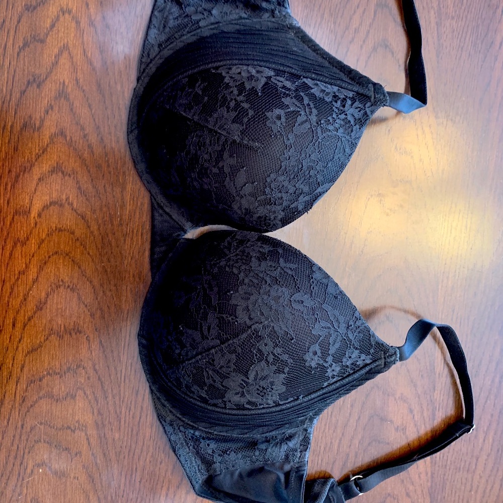 Victoria’s Secret black lace push-up